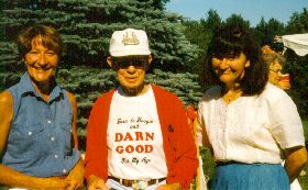 Geraldine, Tommy, and Pam